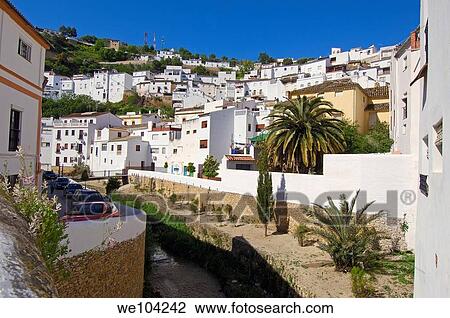 Setenil de las Bodegas, ´Pueblos Blancos´ (white towns), Cadiz province, Andalusia, Spain View Large Photo Image Stock Image - Setenil de las Bodegas, ´Pueblos Blancos´ (white towns), Cadiz province, Andalusia, Spain. Fotosearch