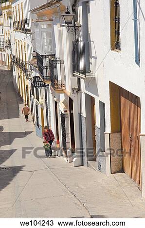 Setenil de las Bodegas, ´Pueblos Blancos´ (white towns), Cadiz province, Andalusia, Spain View Large Photo Image Stock Image - Setenil de las Bodegas, ´Pueblos Blancos´ (white towns), Cadiz province, Andalusia, Spain. Fotosearch