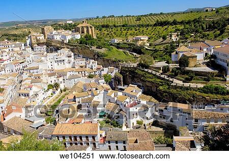 Setenil de las Bodegas, ´Pueblos Blancos´ (white towns), Cadiz province, Andalusia, Spain View Large Photo Image Stock Image - Setenil de las Bodegas, ´Pueblos Blancos´ (white towns), Cadiz province, Andalusia, Spain. Fotosearch