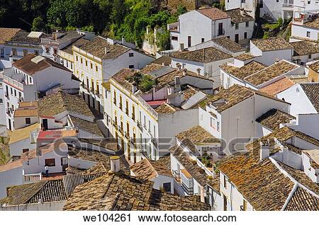 Setenil de las Bodegas, ´Pueblos Blancos´ (white towns), Cadiz province, Andalusia, Spain View Large Photo Image Stock Image - Setenil de las Bodegas, ´Pueblos Blancos´ (white towns), Cadiz province, Andalusia, Spain. Fotosearch