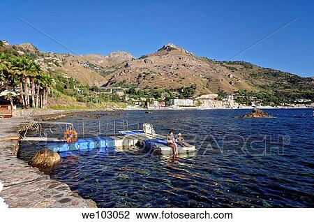 TAORMINA SPISONE LOCALITY View Large Photo Image Stock Image - TAORMINA SPISONE LOCALITY. Fotosearch