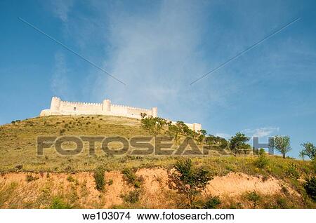 The Cid castle, view from below. Jadraque, Gudalajara province, Castilla La Mancha, Spain. View Large Photo Image Picture - The Cid castle, view from below. Jadraque, Gudalajara province, Castilla La Mancha, Spain.. Fotosearch