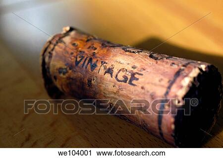 Stock Image - Vintage cork. Fotosearch