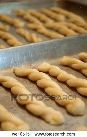 Baking trays of Anise Cookies ready to go in the oven View Large Photo Image Stock Image - Baking trays of Anise Cookies ready to go in the oven. Fotosearch