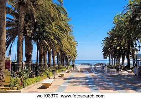 Balcon de Europa (Balcony of Europe), Nerja, Costa del Sol, Malaga province, Andalusia, Spain View Large Photo Image Stock Image - Balcon de Europa (Balcony of Europe), Nerja, Costa del Sol, Malaga province, Andalusia, Spain. Fotosearch