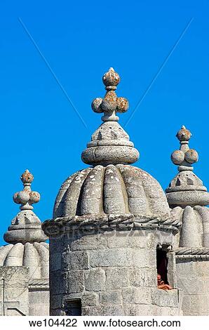 Belem Tower (Torre de Belém) built by Francisco de Arruda, Lisbon, Portugal View Large Photo Image Stock Image - Belem Tower (Torre de Belém) built by Francisco de Arruda, Lisbon, Portugal. Fotosearch
