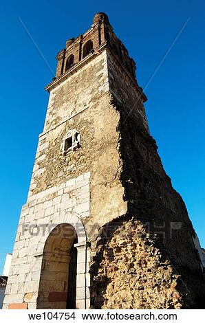Belltower of San Francisco, Zafra, Badajoz province, Extremadura, Spain View Large Photo Image Picture - Belltower of San Francisco, Zafra, Badajoz province, Extremadura, Spain. Fotosearch