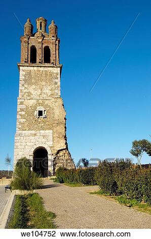 Belltower of San Francisco, Zafra, Badajoz province, Extremadura, Spain View Large Photo Image Stock Image - Belltower of San Francisco, Zafra, Badajoz province, Extremadura, Spain. Fotosearch