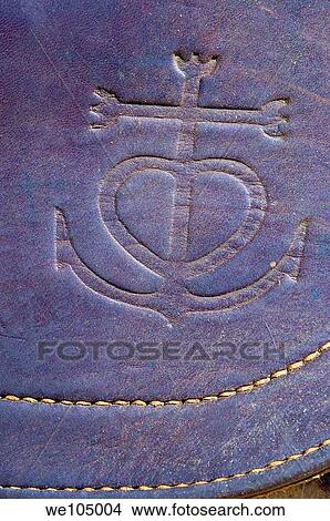 Camargue Cross at Camargue horse saddle, Aigues-Mortes. Petite Camargue, Gard, Languedoc-Roussillon, France View Large Photo Image Picture - Camargue Cross at Camargue horse saddle, Aigues-Mortes. Petite Camargue, Gard, Languedoc-Roussillon, France. Fotosearch