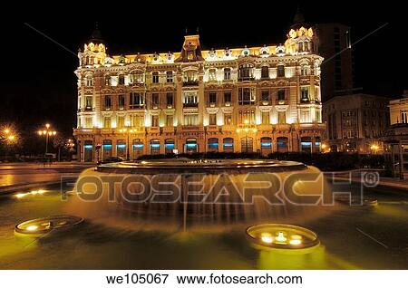 Stock Photo - Casa Conde (Conde House), in Plaza de La Escandalera, Oviedo, Asturias, Spain. Fotosearch