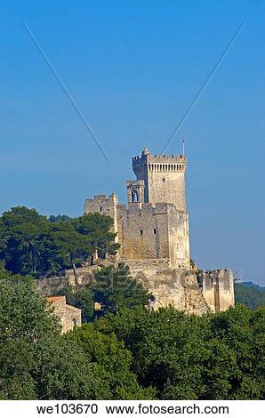 Castle, Beaucaire, Gard, Languedoc-Roussillon, France View Large Photo Image Stock Image - Castle, Beaucaire, Gard, Languedoc-Roussillon, France. Fotosearch