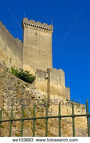 Castle, Beaucaire, Gard, Languedoc-Roussillon, France View Large Photo Image Stock Image - Castle, Beaucaire, Gard, Languedoc-Roussillon, France. Fotosearch