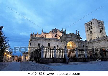 Cathedral, Zamora, Castilla-Leon, Spain View Large Photo Image Stock Photo - Cathedral, Zamora, Castilla-Leon, Spain. Fotosearch