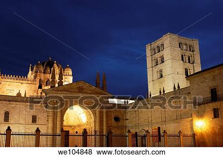Cathedral, Zamora, Castilla-Leon, Spain View Large Photo Image Stock Photo - Cathedral, Zamora, Castilla-Leon, Spain. Fotosearch