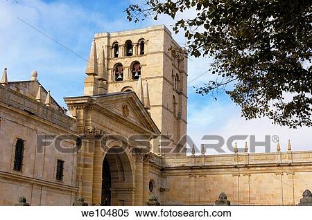 Cathedral, Zamora, Castilla-Leon, Spain View Large Photo Image Stock Photography - Cathedral, Zamora, Castilla-Leon, Spain. Fotosearch