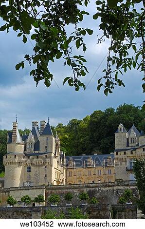 Chateau d´Usse, Rigny-Usse, Indre-et-Loire, Loire valley, France View Large Photo Image Stock Image - Chateau d´Usse, Rigny-Usse, Indre-et-Loire, Loire valley, France. Fotosearch