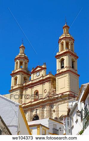 Church of Nuestra Señora de la Encarnacion, Olvera, Pueblos Blancos ´white towns´, Cadiz province, Andalusia, Spain View Large Photo Image Stock Image - Church of Nuestra Señora de la Encarnacion, Olvera, Pueblos Blancos ´white towns´, Cadiz province, Andalusia, Spain. Fotosearch
