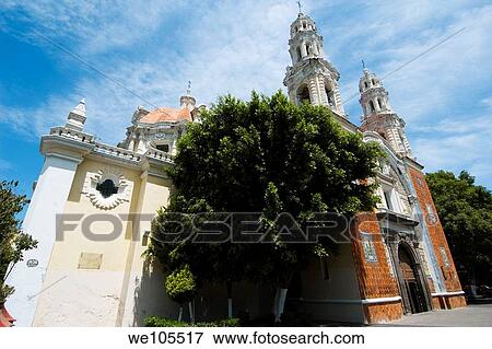 Stock Photo - Church of Our Lady of Guadalupe Puebla Puebla Mexico. Fotosearch