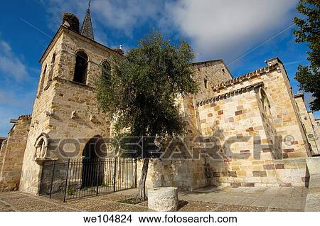 Church of San Cipriano, Zamora, Castilla-Leon, Spain View Large Photo Image Picture - Church of San Cipriano, Zamora, Castilla-Leon, Spain. Fotosearch