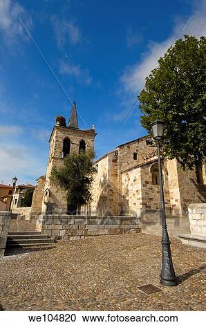 Church of San Cipriano, Zamora, Castilla-Leon, Spain View Large Photo Image Stock Image - Church of San Cipriano, Zamora, Castilla-Leon, Spain. Fotosearch