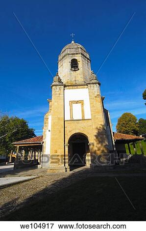 Church of Santa Maria de Sabada, Lastres, Colunga, Asturias, Spain View Large Photo Image Stock Photo - Church of Santa Maria de Sabada, Lastres, Colunga, Asturias, Spain. Fotosearch