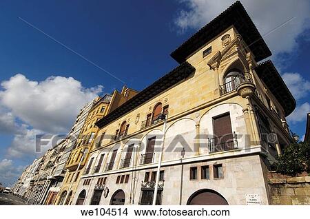 Cimadevilla district, Gijon, Asturias, Spain View Large Photo Image Picture - Cimadevilla district, Gijon, Asturias, Spain. Fotosearch