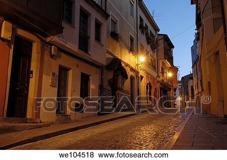 Cimadevilla district, Gijon, Asturias, Spain View Large Photo Image Stock Photo - Cimadevilla district, Gijon, Asturias, Spain. Fotosearch