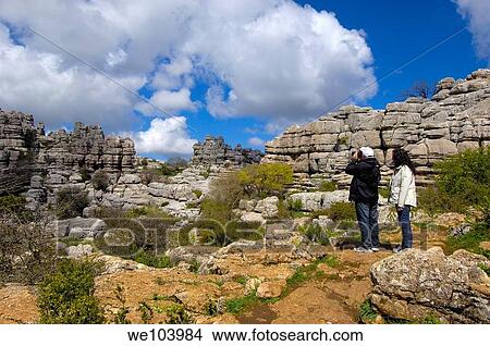 Erosion working on Jurassic limestones, Torcal de Antequera, Malaga province, Andalusia, Spain View Large Photo Image Picture - Erosion working on Jurassic limestones, Torcal de Antequera, Malaga province, Andalusia, Spain. Fotosearch