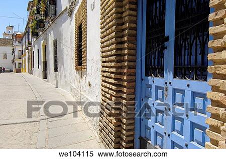 Façade detail in San Basilio quarter, Cordoba, Andalusia, Spain View Large Photo Image Stock Photography - Façade detail in San Basilio quarter, Cordoba, Andalusia, Spain. Fotosearch