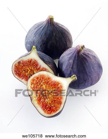 Fresh whole & cut figs View Large Photo Image Stock Photo - Fresh whole & cut figs. Fotosearch