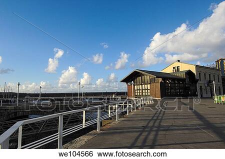 Stock Photograph - Gijon harbour, Asturias, Spain. Fotosearch