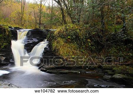 Glenbarrow Waterfall, Slieve Bloom Mountains, Clonaslee, Co Laois, Ireland View Large Photo Image Stock Image - Glenbarrow Waterfall, Slieve Bloom Mountains, Clonaslee, Co Laois, Ireland. Fotosearch