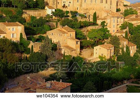Gordes, Vaucluse, Provence-Alpes-Côte d´Azur, France View Large Photo Image Picture - Gordes, Vaucluse, Provence-Alpes-Côte d´Azur, France. Fotosearch