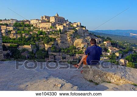 Gordes, Vaucluse, Provence-Alpes-Côte d´Azur, France View Large Photo Image Stock Image - Gordes, Vaucluse, Provence-Alpes-Côte d´Azur, France. Fotosearch