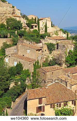 Gordes, Vaucluse, Provence-Alpes-Côte d´Azur, France View Large Photo Image Stock Image - Gordes, Vaucluse, Provence-Alpes-Côte d´Azur, France. Fotosearch