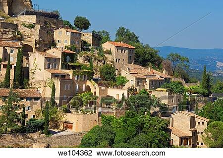 Gordes, Vaucluse, Provence-Alpes-Côte d´Azur, France View Large Photo Image Stock Image - Gordes, Vaucluse, Provence-Alpes-Côte d´Azur, France. Fotosearch