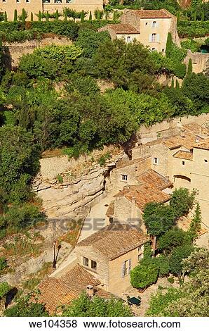 Gordes, Vaucluse, Provence-Alpes-Côte d´Azur, France View Large Photo Image Stock Photo - Gordes, Vaucluse, Provence-Alpes-Côte d´Azur, France. Fotosearch