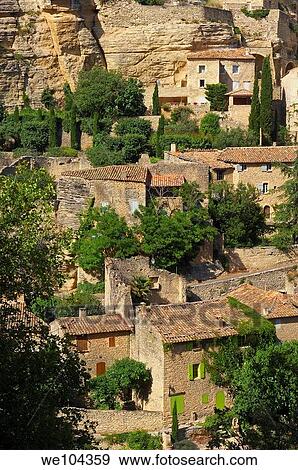 Gordes, Vaucluse, Provence-Alpes-Côte d´Azur, France View Large Photo Image Stock Photo - Gordes, Vaucluse, Provence-Alpes-Côte d´Azur, France. Fotosearch