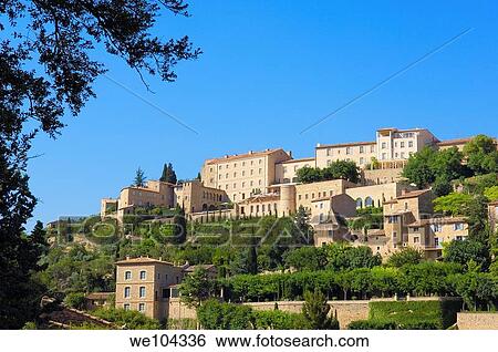 Gordes, Vaucluse, Provence-Alpes-Côte d´Azur, France View Large Photo Image Stock Photograph - Gordes, Vaucluse, Provence-Alpes-Côte d´Azur, France. Fotosearch