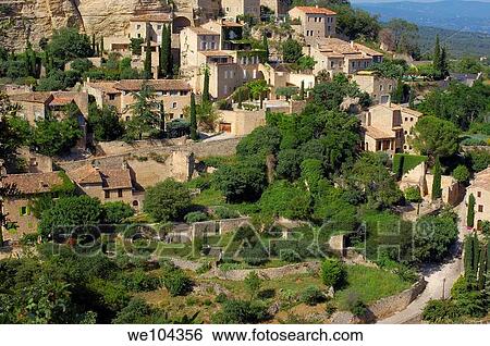 Gordes, Vaucluse, Provence-Alpes-Côte d´Azur, France View Large Photo Image Stock Photograph - Gordes, Vaucluse, Provence-Alpes-Côte d´Azur, France. Fotosearch