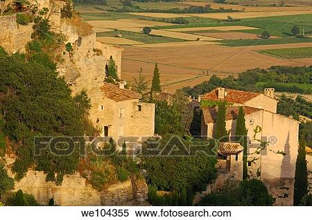 Stock Photography - Gordes, Vaucluse, Provence-Alpes-Côte d´Azur, France. Fotosearch