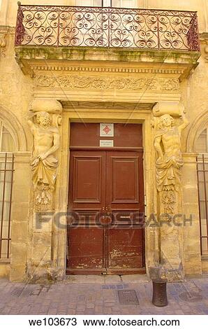 Hotel de Margallier in old town, Beaucaire, Gard, Languedoc-Roussillon, France View Large Photo Image Stock Image - Hotel de Margallier in old town, Beaucaire, Gard, Languedoc-Roussillon, France. Fotosearch