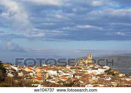 Jewish quarter and Church of Santa Maria de Aguas (16th-17th centuries), Hervas, Ambroz Valley, Caceres province, Extremadura, Spain View Large Photo Image Stock Photo - Jewish quarter and Church of Santa Maria de Aguas (16th-17th centuries), Hervas, Ambroz Valley, Caceres province, Extremadura, Spain. Fotosearch