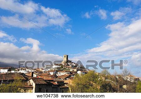 Jewish quarter and Church of Santa Maria de Aguas (16th-17th centuries), Hervas, Ambroz Valley, Caceres province, Extremadura, Spain View Large Photo Image Stock Photo - Jewish quarter and Church of Santa Maria de Aguas (16th-17th centuries), Hervas, Ambroz Valley, Caceres province, Extremadura, Spain. Fotosearch