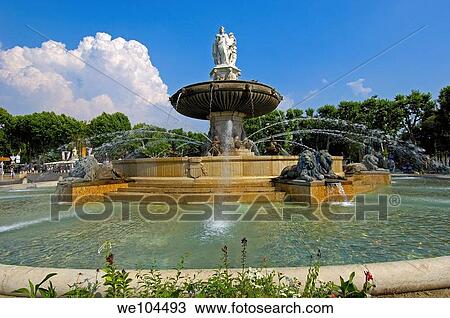 La Rotonde fountain, Aix-en-Provence, Bouches-du-Rhône, Provence-Alpes-Côte d´Azur, France View Large Photo Image Stock Image - La Rotonde fountain, Aix-en-Provence, Bouches-du-Rhône, Provence-Alpes-Côte d´Azur, France. Fotosearch