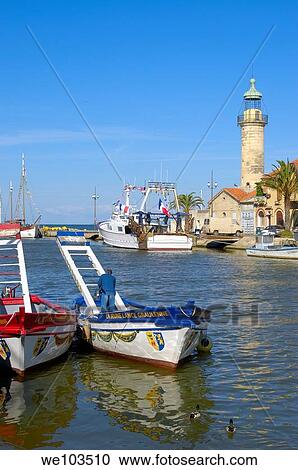 Le Grau-du-Roi, Petite Camargue, Gard, Languedoc-Roussillon, France View Large Photo Image Stock Image - Le Grau-du-Roi, Petite Camargue, Gard, Languedoc-Roussillon, France. Fotosearch