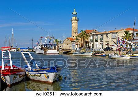 Le Grau-du-Roi, Petite Camargue, Gard, Languedoc-Roussillon, France View Large Photo Image Stock Image - Le Grau-du-Roi, Petite Camargue, Gard, Languedoc-Roussillon, France. Fotosearch