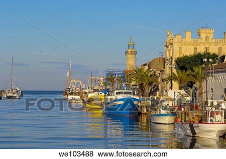 Le Grau-du-Roi, Petite Camargue, Gard, Languedoc-Roussillon, France View Large Photo Image Stock Photo - Le Grau-du-Roi, Petite Camargue, Gard, Languedoc-Roussillon, France. Fotosearch