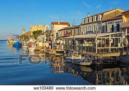 Le Grau-du-Roi, Petite Camargue, Gard, Languedoc-Roussillon, France View Large Photo Image Stock Photo - Le Grau-du-Roi, Petite Camargue, Gard, Languedoc-Roussillon, France. Fotosearch
