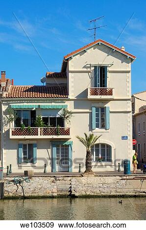 Le Grau-du-Roi, Petite Camargue, Gard, Languedoc-Roussillon, France View Large Photo Image Stock Photo - Le Grau-du-Roi, Petite Camargue, Gard, Languedoc-Roussillon, France. Fotosearch